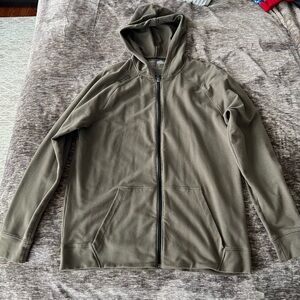 Men's Casual Olive Green Hoodie